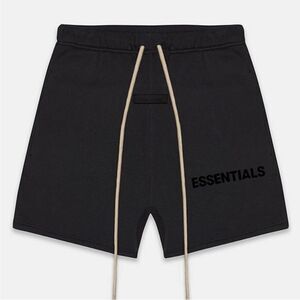 Fear of God Essentials Men’s Sweat Short Black in FOG Bag NWT